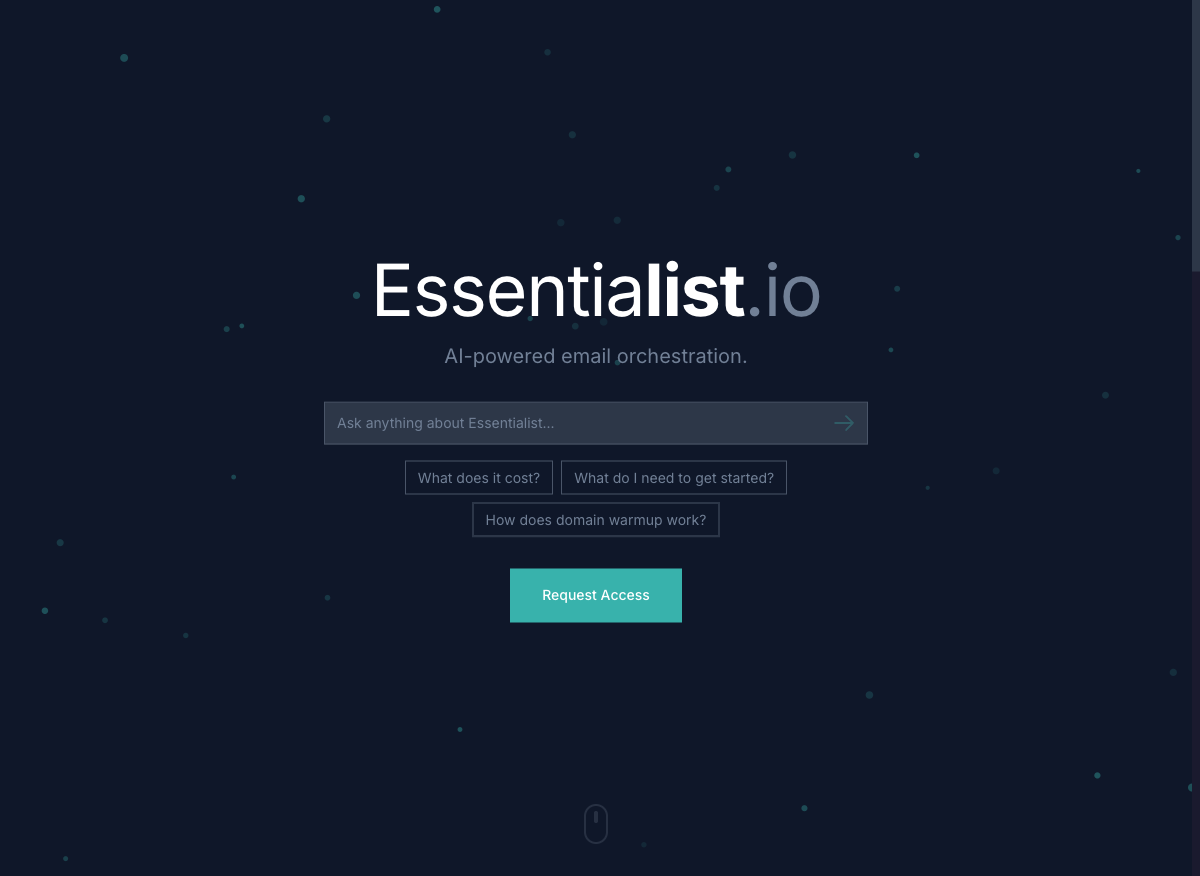 Essentialist.io — Agent API Endpoint